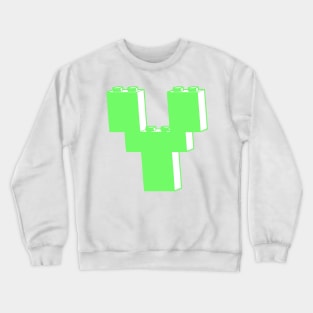 THE LETTER Y by Customize My Minifig Crewneck Sweatshirt